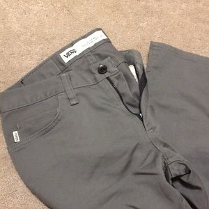 Vans off the wall grey pants